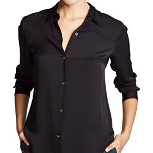 Theory Tenia Silk Blouse